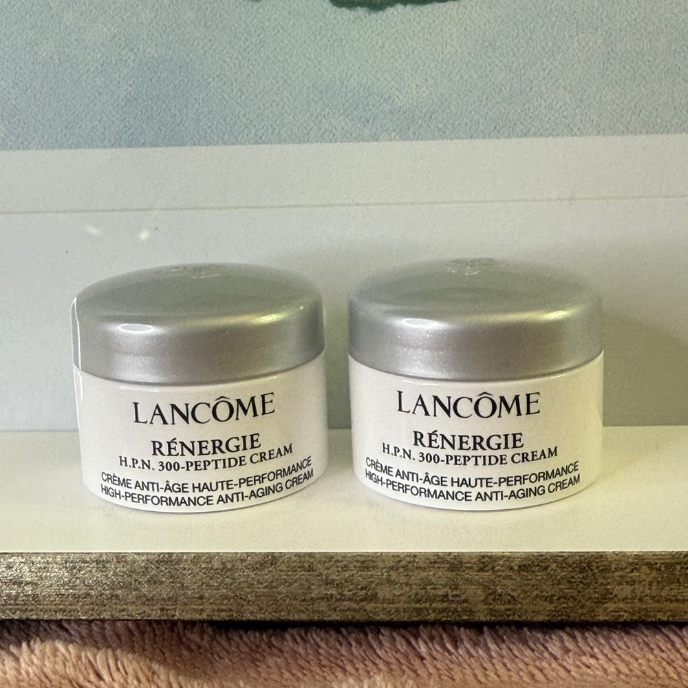 Lancôme Rénergie H.P.N. 300-Peptide Cream - Silver and White